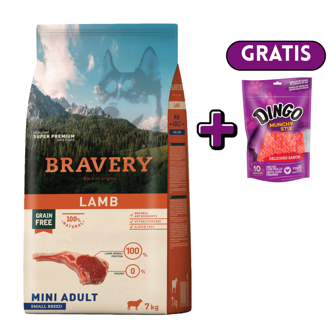 BRAVERY LAMB MINI ADULT SMALL BREEDS 