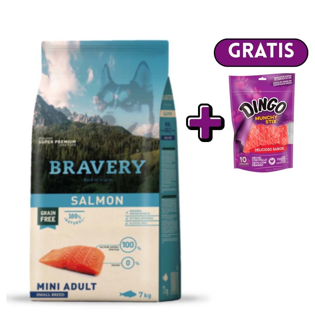 BRAVERY SALMON MINI ADULT SMALL BREEDS