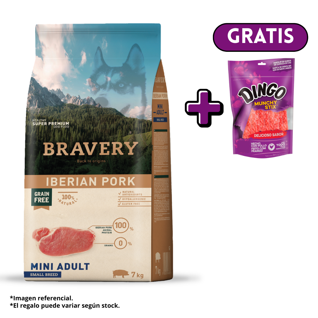BRAVERY IBERIAN PORK MINI ADULT SMALL BREEDS