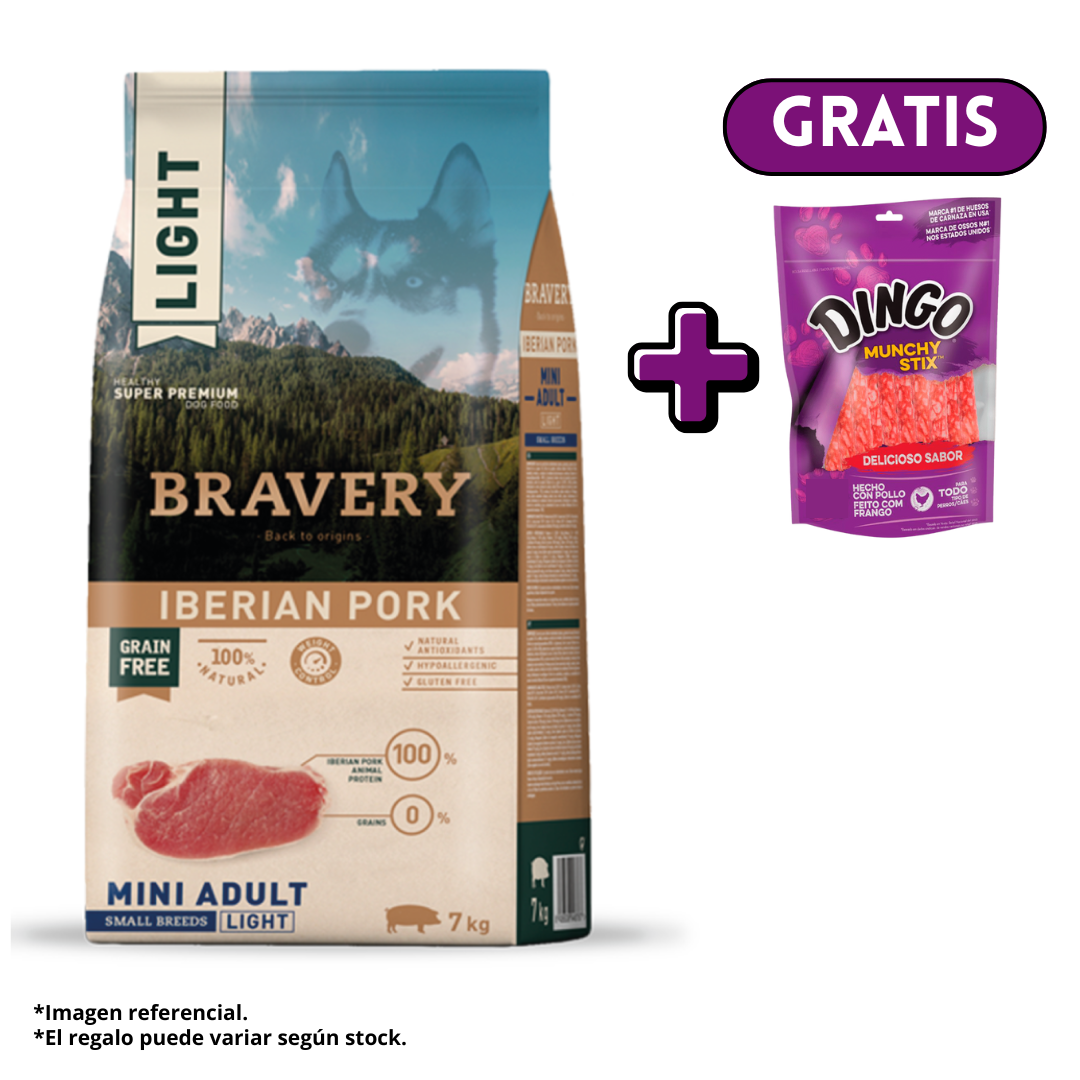 BRAVERY LIGHT IBERIAN PORK MINI ADULT SMALL BREEDS