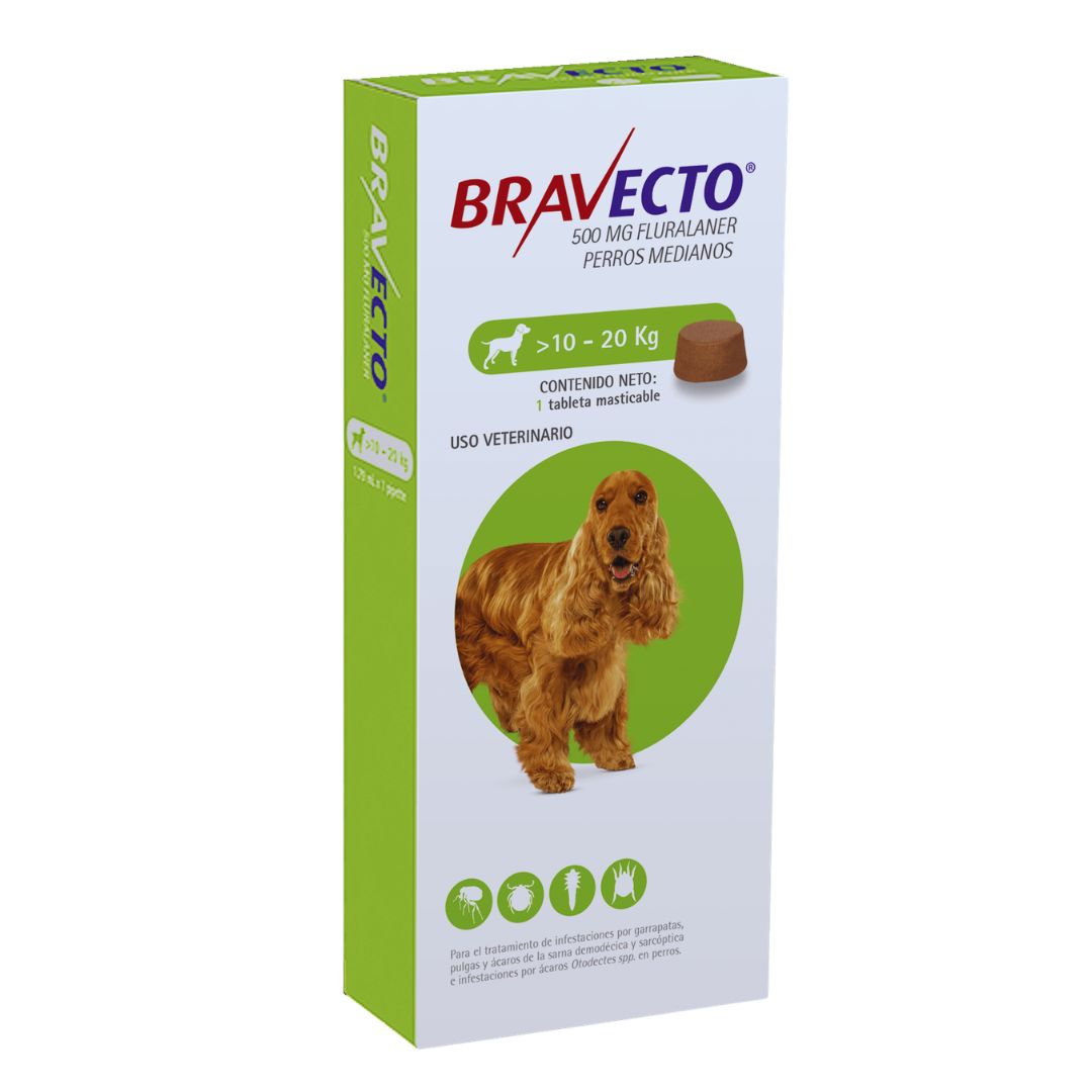 BRAVECTO 10 A 20KG.