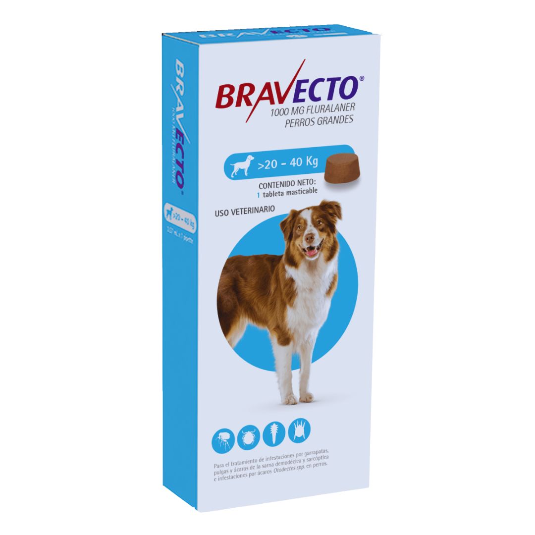 BRAVECTO 20 A 40KG.