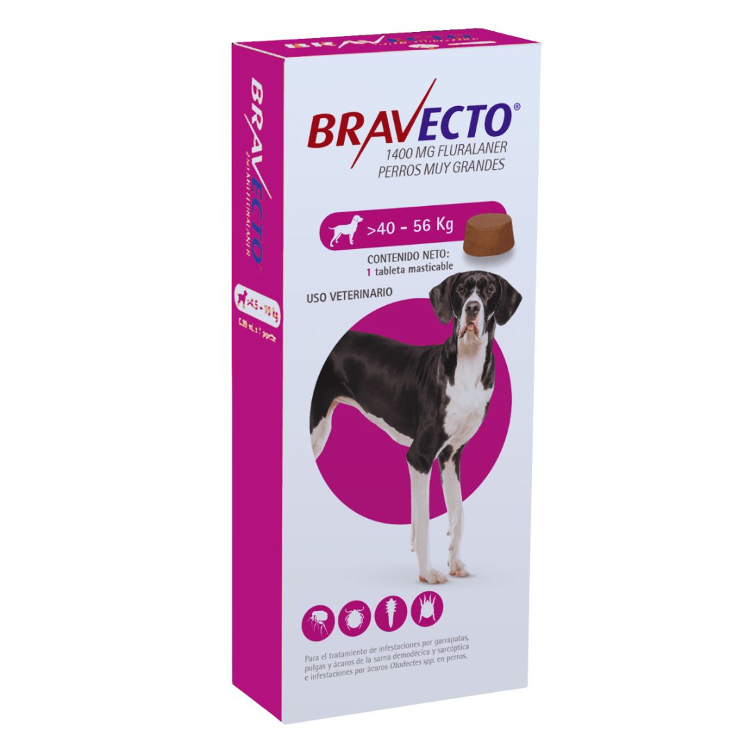 BRAVECTO 40 A 56KG.